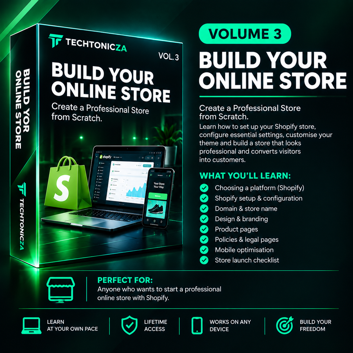 Build Your Online Store: Create a Professional Store from Scratch.
